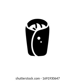 wrap vector icon design on white background