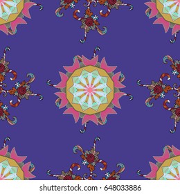 For wrap, wallpapers, backgrounds and scrapbooks. For Merry Christmas, Happy New Year products. Seamless pattern with vector on a white background.