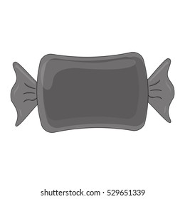 wrapped candy icon image vector illustration design 