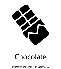 Wrapped chocolate for eating is dessert 