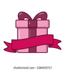 wrapped gift box