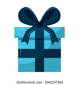 wrapped gift box bow ribbon