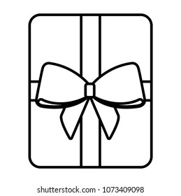 wrapped gift box bow ribbon decoration