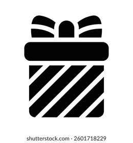 A wrapped gift box for presents or rewards
