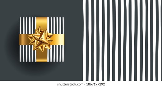 Cajas de regalo envueltas para la imagen 3d de vacaciones