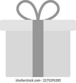 Wrapped Gift Icon Vector Image. Can Also Be Used For Carnival. Suitable For Mobile Apps, Web Apps And Print Media.
