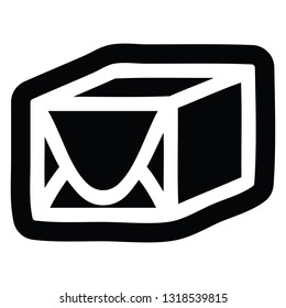 wrapped parcel icon symbol