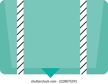 Wrapped Sterile Surgical Instruments Set operating dental fungi CSSD - Flat Illustration