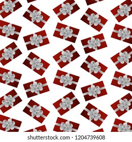 wrapper gift box decoration party pattern