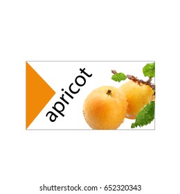 Wrapping of apricot 