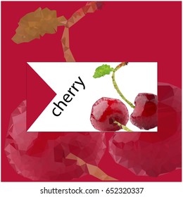 Wrapping of cherry 