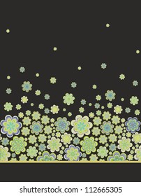 wrapping floral decoration
