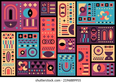 Wrapping paper Geometric Pattern, Abstract Pattern, Elements Pattern. Surface design, Pattern Design.Geometric Shape for wrapping, background