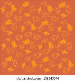 wrapping paper leaf