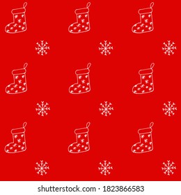 wrapping paper pattern christmas background, seamless tiling