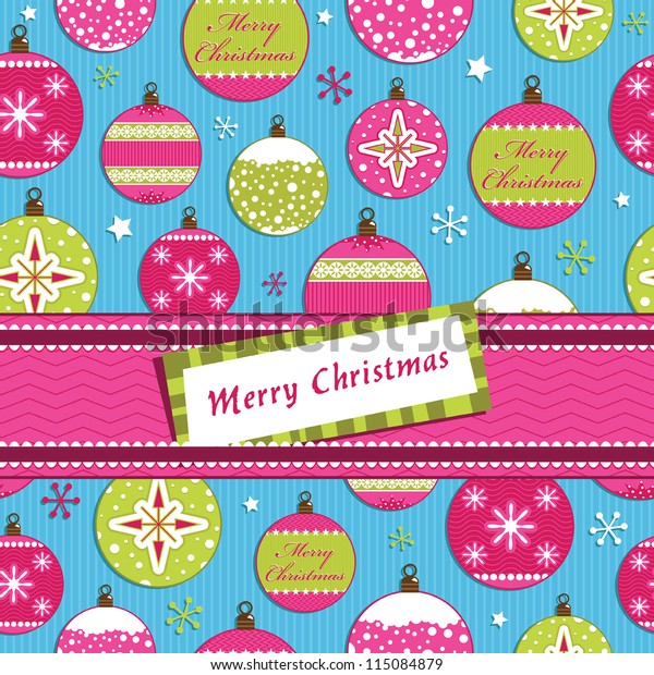 pink and green christmas wrapping paper