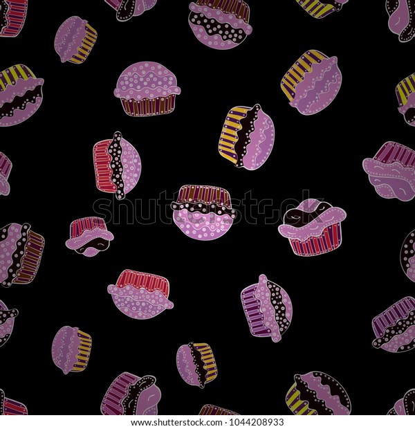 black and pink wrapping paper