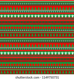 Wrapping paper seamless pattern for Christmas gifts