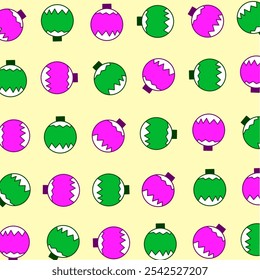 wrapping paper seamless pattern Christmas theme illustration design - printable
