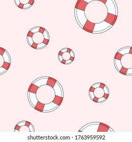 Papel de envolvimiento - Patrón de vida sin fisuras para el diseño gráfico vectorial