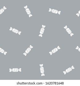 Wrapping paper - Seamless pattern of sweet candy for vector graphic design