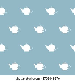 Wrapping paper - Seamless pattern of symbols kettle for vector graphic design