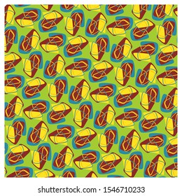 Wrapping paper or textile patterns in a vintage style