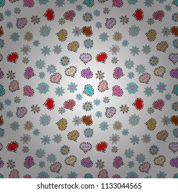 Wrapping paper. Valentine':s day. Wedding and invatation card concept. Vector. Drawing in sketch style on white, gray and neutral colors. Seamless Love doodle romantic background vector with hearts.