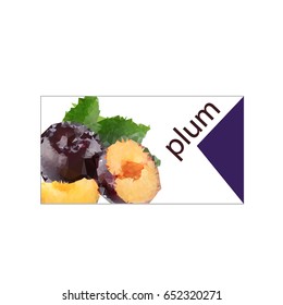 wrapping of plum 