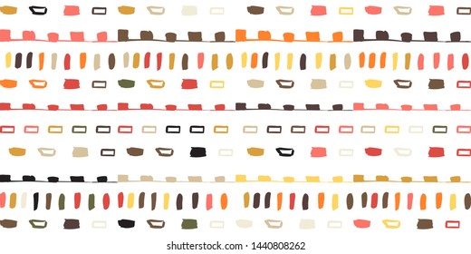  Wrapping textile sample shapes. Tribal vector ornament. Colorful geometric background.