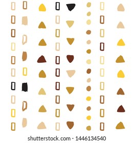  Wrapping textile sample shapes. Tribal vector ornament. Colorful geometric background.