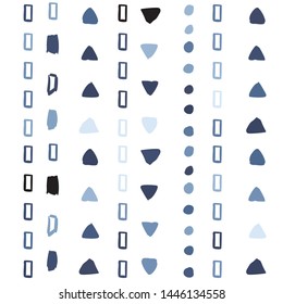  Wrapping textile sample shapes. Tribal vector ornament. Colorful geometric background.