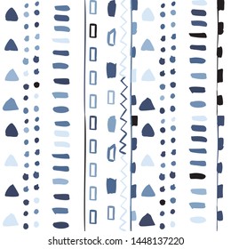  Wrapping textile sample shapes. Tribal vector ornament. Colorful geometric background.