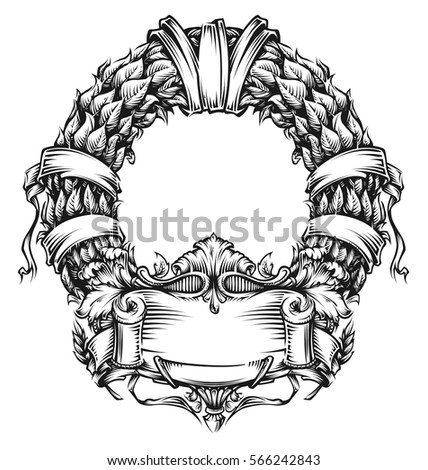 Стоковая векторная графика «Wreath» (без лицензионных платежей