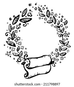 Wreath for congratulation