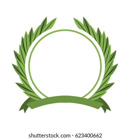 wreath crown frame icon