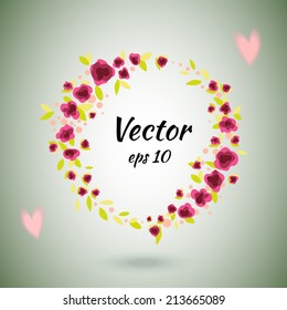 Wreath of flowers