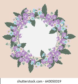 wreath of flowers