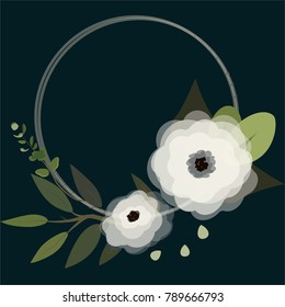 Wreath of flowers