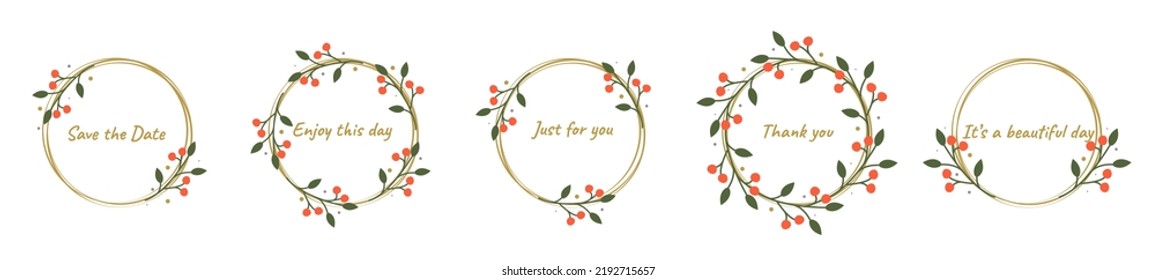 Flores. Elemento para la postal de diseño, banner, invitación. Ilustración vectorial.