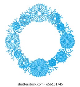 wreath of flowers icon