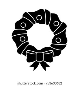wreath flowers icon