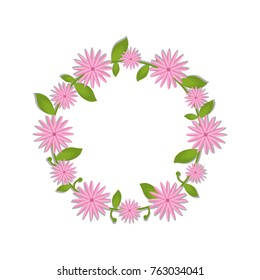 wreath of flowers icon