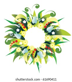 wreath holiday