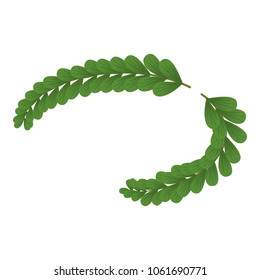 Wreath icon. Isometric illustration of wreath vector icon for web