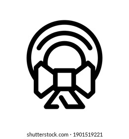 wreath icon or logo isolated sign symbol vector illustration - high quality black style vector icons
