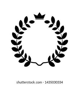 
Wreath Icon - Vector Illustration, Logo Template. 