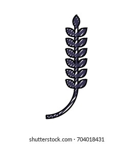 wreath leaf isolated icon