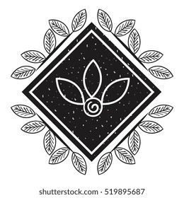wreath leafs crown icon