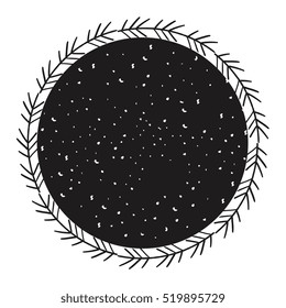 wreath leafs crown icon